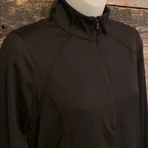 Xersion Zip Up Mock Neck Top